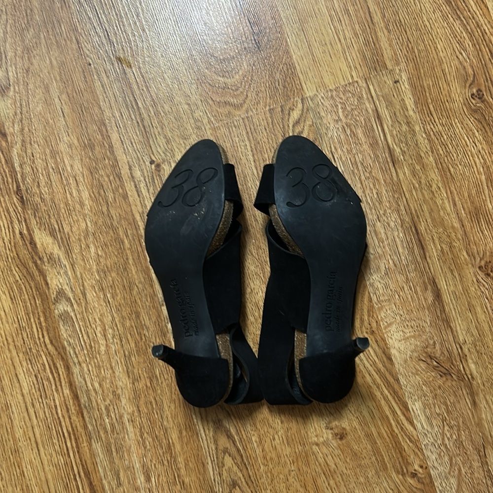 PEDRO GARCIA  Black Women's Sandals Sz 9 - Picture 6 of 9